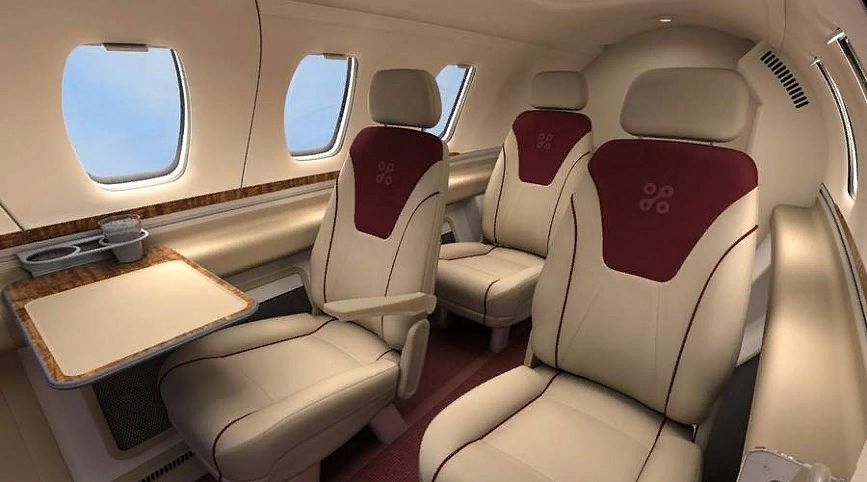 volo privato sull'Eclipse 500